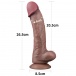 Lovetoy - 10.5'' 雙層仿真陽具 照片-20