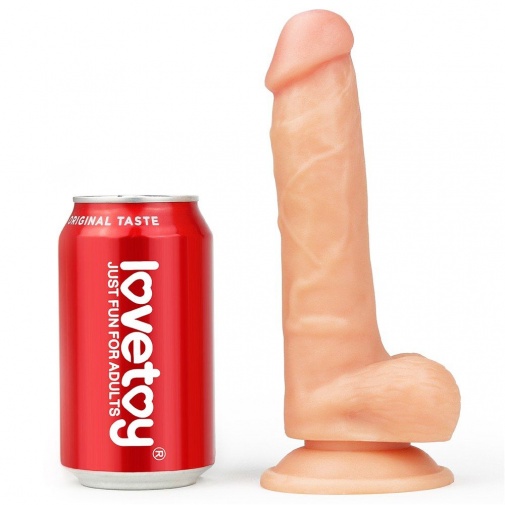 Lovetoy - 8" The Ultra Soft Dude Long - Flesh photo