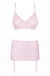 Obsessive - Girlly 3-pcs Set - Pink - XXL photo-8