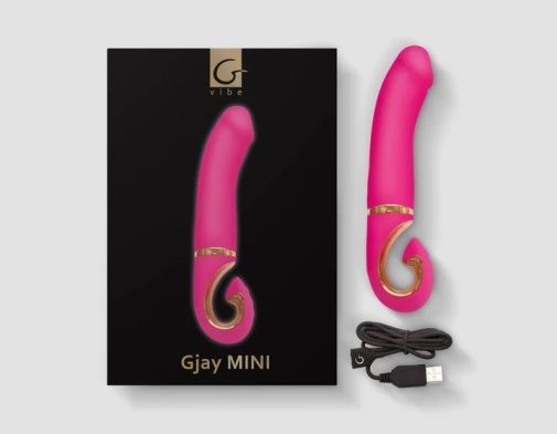 Gvibe - Gjay Mini 震动假阳具 - 野莓红色 照片