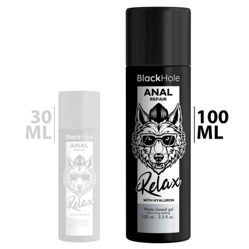 Black Hole - 水性後庭溫和放鬆凝膠 - 100ml 照片