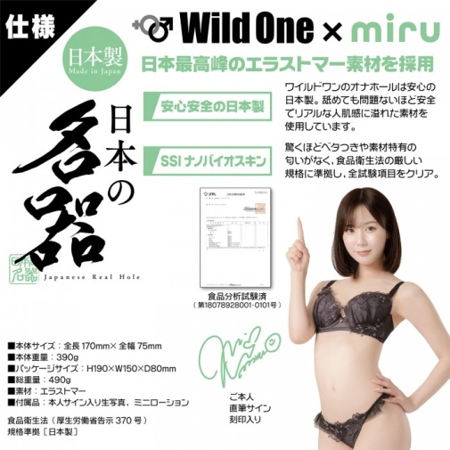 SSI - 坂道美琉 日本名器飛機杯 照片