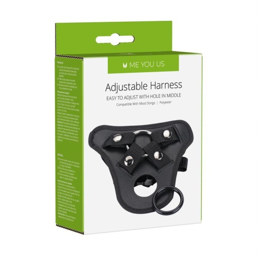Me You Us - Adjustable Harness - Black photo