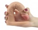 Lovetoy - 7" 超柔軟雙頭仿真陽具 - 肉色 照片-4