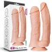 Lovetoy - 12" 巨型雙頭仿真陽具 - 肉色 照片-12