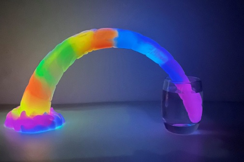 FAAK - Unicorn Glow Dildo - Luminous photo