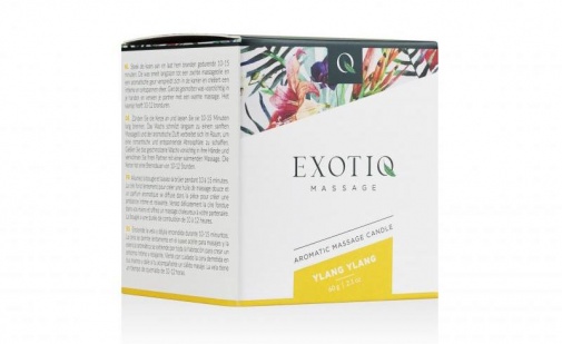 Exotiq - 依蘭依蘭按摩蠟燭 - 60g 照片