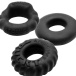 Oxballs - Bonemaker Rings 3's Pack - Night Black photo