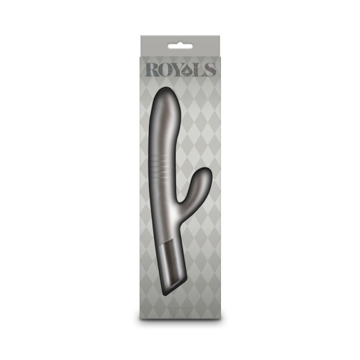 NS Novelties - Royals Grace Rabbit Vibrator - Metallic Champagne photo