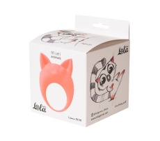 Lola Games - MiMi 狐猴形震動式陰莖環 - 橙色 照片