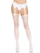 Leg Avenue - Daisy 點點紋絲襛 - 白色 照片