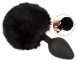 You2Toys - Fluffy Tail Plug M - Black photo-7