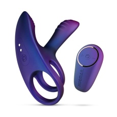 Hueman - Neptune Vibro Cock Ring - Purple photo