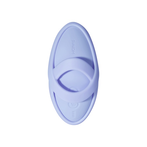 SVAKOM - Echo 2 APP控制柔軟指尖震動器 - 天藍色 照片