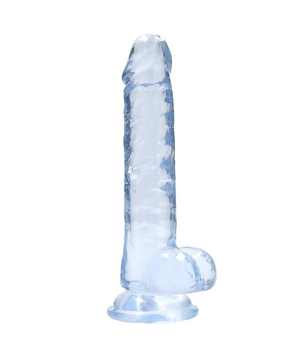 RealRock - 7" Realistic Dildo w Balls - Blue photo