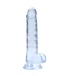 RealRock - 7" Realistic Dildo w Balls - Blue photo