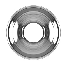 Sono - #50 Hollow Tunnel Butt Plug M - Clear photo