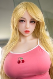 Minami 歐洲真實感實體娃娃，巨乳，超軟硅膠材質，158 cm 照片