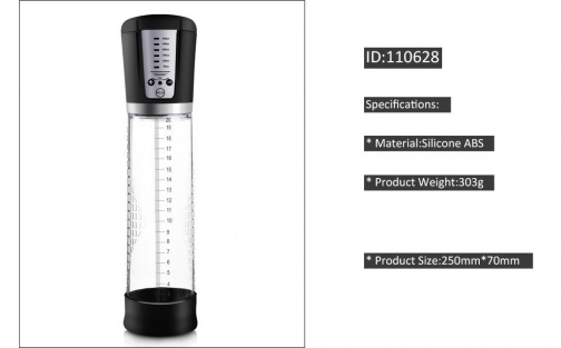 Canwin - Penis Pump 250x70mm Rechargeable photo