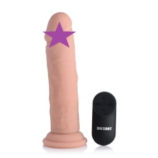 Big Shot - 7" Vibro Dildo - Flesh photo