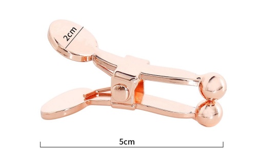 Kiotos - Ball Tip Nipple Clamps - Rose Gold photo