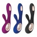 Lelo - Soraya Wave Rabbit Vibrator - Midnight Blue photo-13