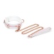 Liebe Seele - Fairy Goat Leather Collar - Pink photo