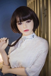 Drew 端莊大氣反差系巨乳少女 中型乳房附口交超柔軟TPE仿真性愛娃娃 158 cm 照片