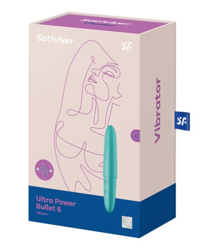Satisfyer - Ultra Power Bullet 6 - Turquoise photo