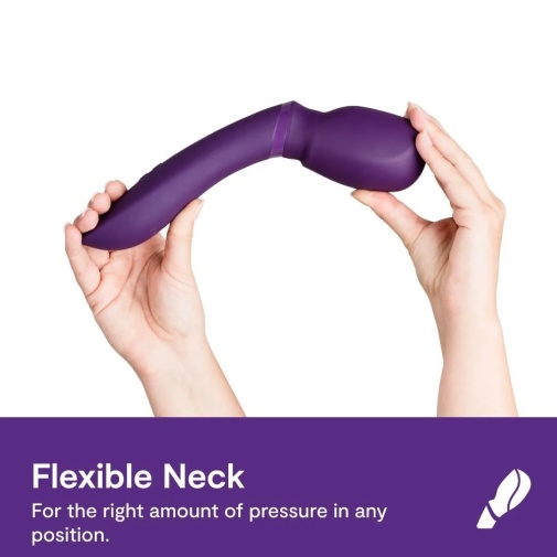 We-Vibe - Wand 2 手持式超強力柔軟矽膠按摩棒 - 紫色 照片