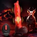 Creature Cocks - Ramming Hound Thrusting Dildo - Black/Red photo-7