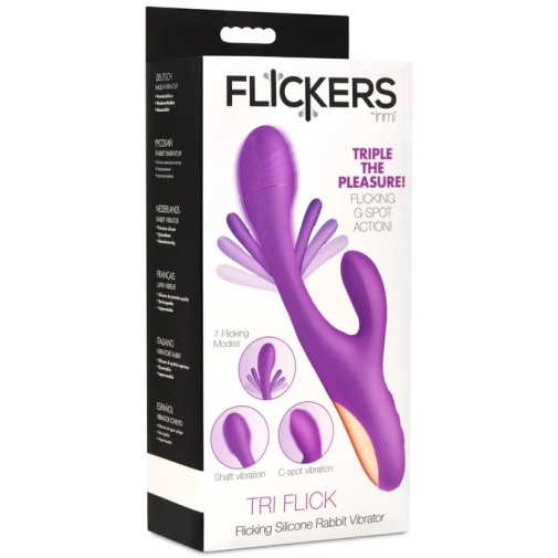 Inmi - Tri-Flick Rabbit Vibe - Purple photo
