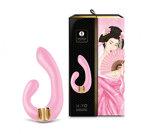 Shunga - Miyo G-Spot Stimulator - Light Pink photo