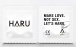 HARU - Ultra Thin Condoms 10's Pack photo-2
