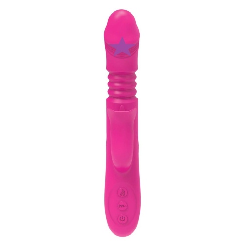 Nasstoys - Passion Heat Thrusting Rabbit Vibrator - Pink photo