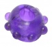Trinity Vibes - 2 Gummy Cock Rings - Purple photo-2