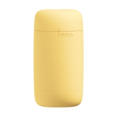 Tenga - Puffy 厚紋飛機杯 - 奶黃色 照片
