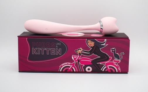 Natalie's Toy - Purrs Like a Kitten Vibrator - Pink photo