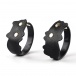 MT - Cat Leather Ankle Cuffs - Black photo