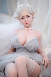 Aerin 動漫風妖精系巨乳女皇 鋼製靈活骨架超柔軟TPE身體仿真性愛娃娃 157 cm (矽膠頭) 照片
