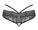 Obsessive - Donarella Crotchless Panties - Black - XL/XXL photo-5