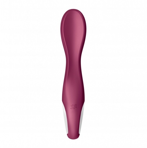 Satisfyer - Hot Spot 熱感G點震動棒 - 莓紅色 照片