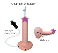 Strap-On-Me - Squirting Realistic Dildo S - Vanilla photo