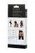 Glossy - Almira Wetlook Garter Belt - Black - M photo-5