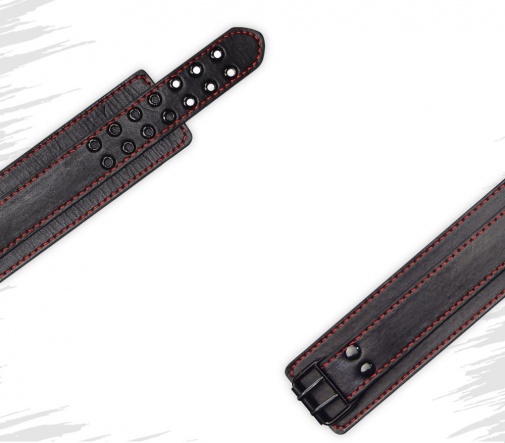 Lovetoy - Bondage Fetish Collar - Black photo
