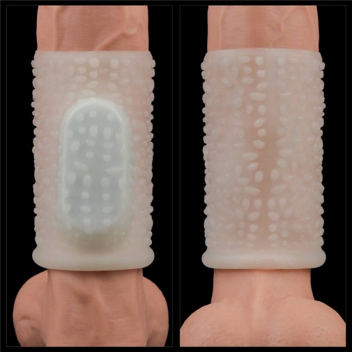Lovetoy - Knights Drip Vibro Ring - White photo