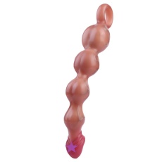 FAAK - Soul Vibro Anal Beads - Flesh photo