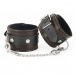 Liebe Seele - Leather Handcuffs - Brown photo