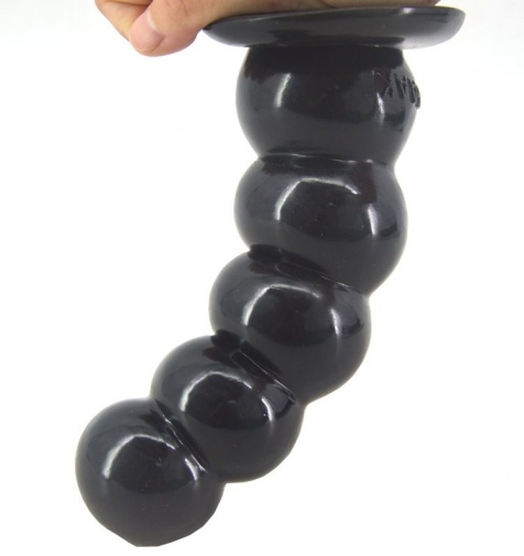 FAAK - Beads Anal Plug - Black photo