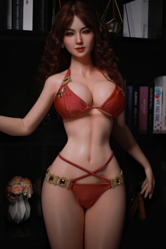 Scarlet Asian Realistic Sex Doll, Curvy Body, Ultra Soft Silicone 161 cm (5’3 ft) photo